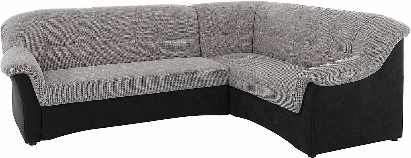 DOMO collection Ecksofa "Sarafina zeitlos&bequem, optional mit Federkern, B günstig online kaufen
