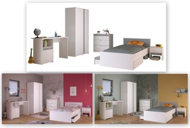 Parisot Jugendzimmer-Set Hochbett Pirouette 21 in günstig online kaufen