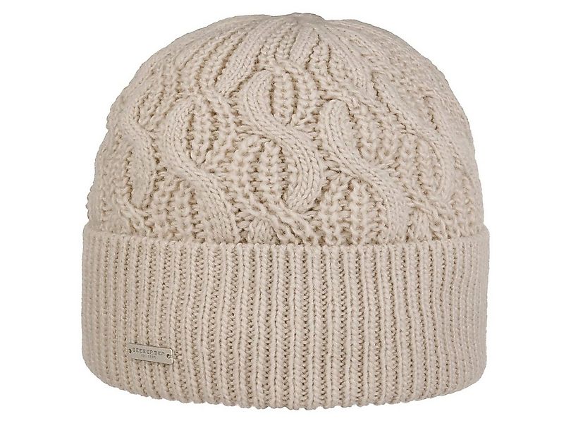 Seeberger Beanie (1-St) Strickmütze mit Umschlag günstig online kaufen