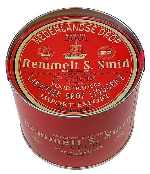 Remmelt S. Smid Gesalzene Lakritz Heringe Pastillen Vorratsdose 450 g günstig online kaufen