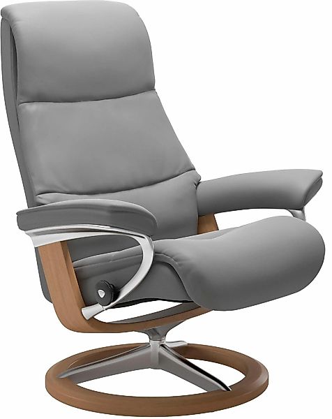 Stressless "View" mit Signature Base, Größe L,Gestell Eiche günstig online kaufen