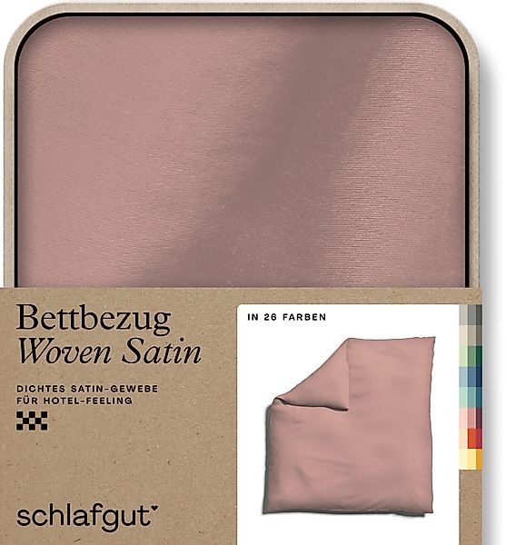 Schlafgut Bettbezug Woven Satin, (1 St), günstig online kaufen