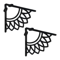 relaxdays Wandregalhalter Regalträger 2er Set Mandala-Design, günstig online kaufen