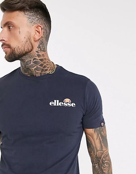 ellesse – Voodoo – Marineblaues T-Shirt günstig online kaufen