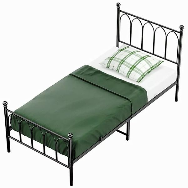 HAUSS SPLOE Metallbett Modern Metallbett Bettgestelle Einzelbett Gästebett günstig online kaufen