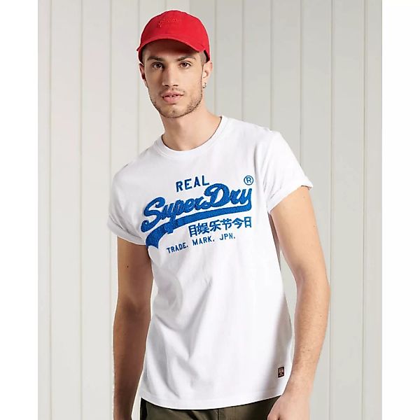 Superdry Vintage Logo Chenille 220 Kurzarm T-shirt XS Optic günstig online kaufen