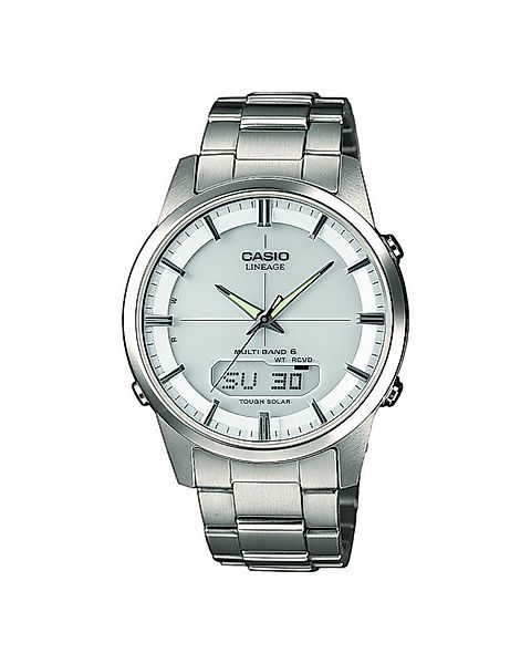 CASIO Solaruhr, Casio Uhr mit Solar und Funk und Titanarmband LCW-M170TD-7A günstig online kaufen