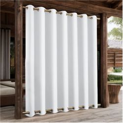 Qelus Gardine Outdoor Vorhang Sichtschutz,Wetterfest Blickdicht günstig online kaufen