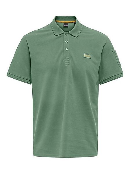 ONLY & SONS Poloshirt Poloshirt Kurzarm Polokragen Baumwolle Hemd ONSDEVON günstig online kaufen