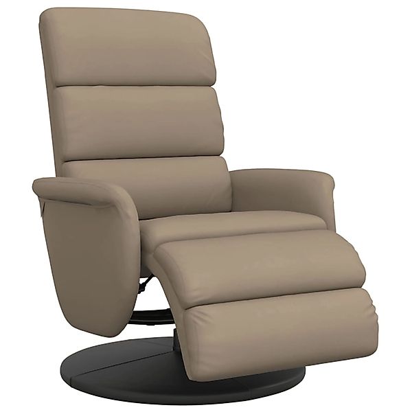vidaXL Relaxsessel mit Fußteil Cappuccino-Braun Kunstleder 356721 günstig online kaufen