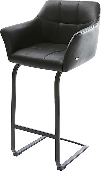 DELIFE Barhocker Yulo-Flex, Freischwinger flach Metall günstig online kaufen