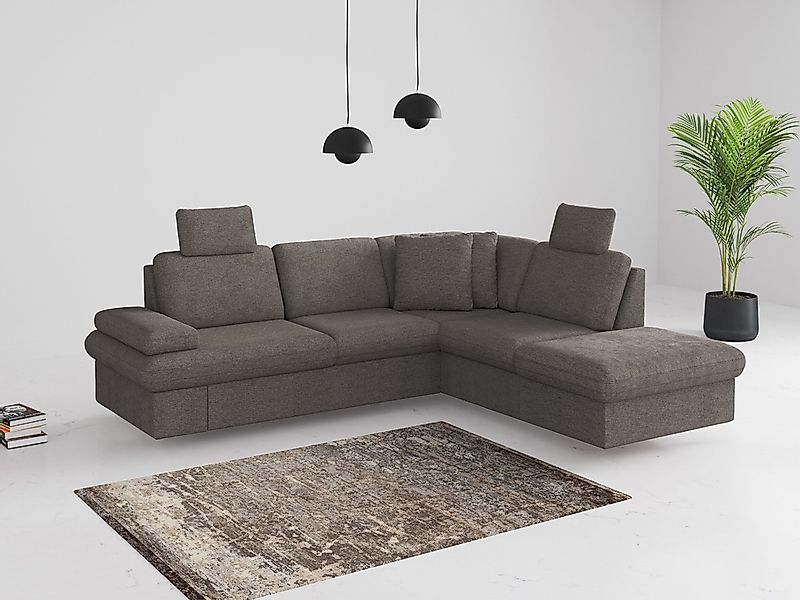 sit&more Ecksofa "Moreno", mit Armteilverstellung,wahlweise mit Bettfunktio günstig online kaufen