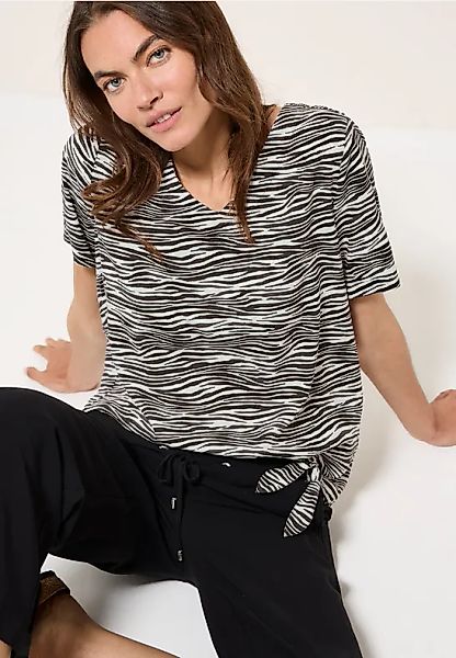 Blusenshirt mit Zebra Print günstig online kaufen