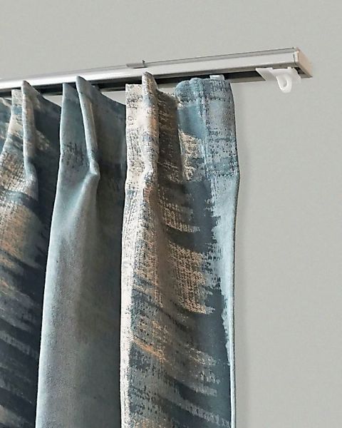 GARESA Gardinenschiene »200«, 1 läufig-läufig, Wunschmaßlänge, schlichte Al günstig online kaufen