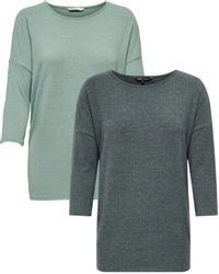 ONLY 3/4 Arm-Pullover (Set, 2er-Pack) Locker günstig online kaufen