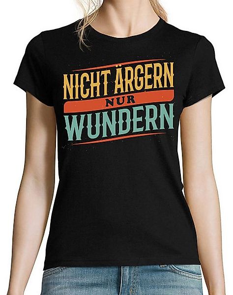 Youth Designz Print-Shirt Nicht Ärgern nur Wundern Damen T-Shirt mit lustig günstig online kaufen