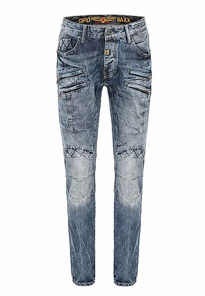 Cipo & Baxx 5-Pocket-Jeans "Jeans", mit markanten Ziernähten, CD-510 günstig online kaufen