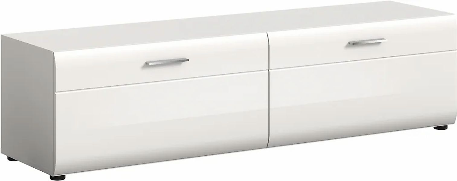 INOSIGN Lowboard "FLORENZ, hochwertige MDF-Front,Rillenfräsung, 2 Klappen" günstig online kaufen