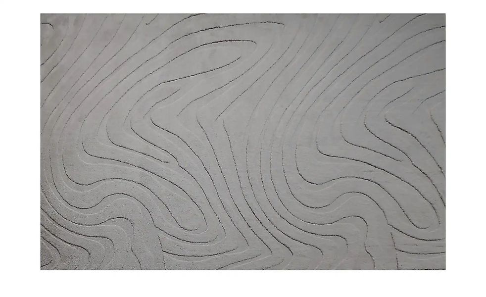 como Webteppich  Wave ¦ grau ¦ Synthetische Fasern ¦ Maße (cm): B: 160 Tepp günstig online kaufen