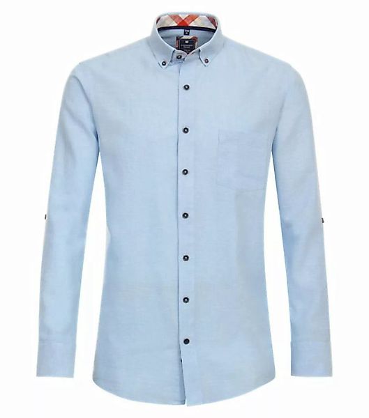 Redmond Langarmhemd uni Comfort Fit günstig online kaufen