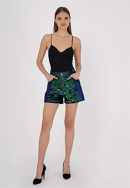 freshlions Shorts "Yara" mit glitzerndem Paillettenbesatz günstig online kaufen