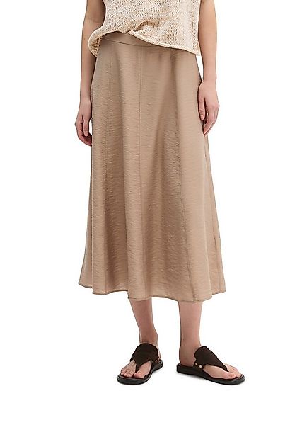 Marc O'Polo Webrock aus glänzendem Viskose-Mix günstig online kaufen