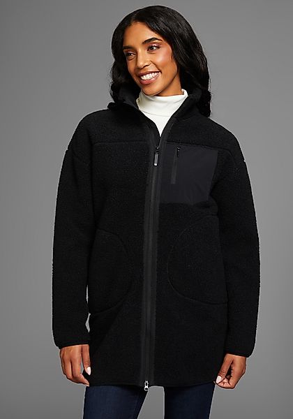 Polarino Fleecejacke, Oversize, atmungsaktiv, schnell trocknend günstig online kaufen