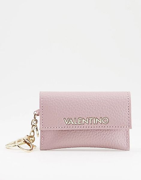 Valentino Bags – Rosa Kartenetui am Schlüsselanhänger günstig online kaufen