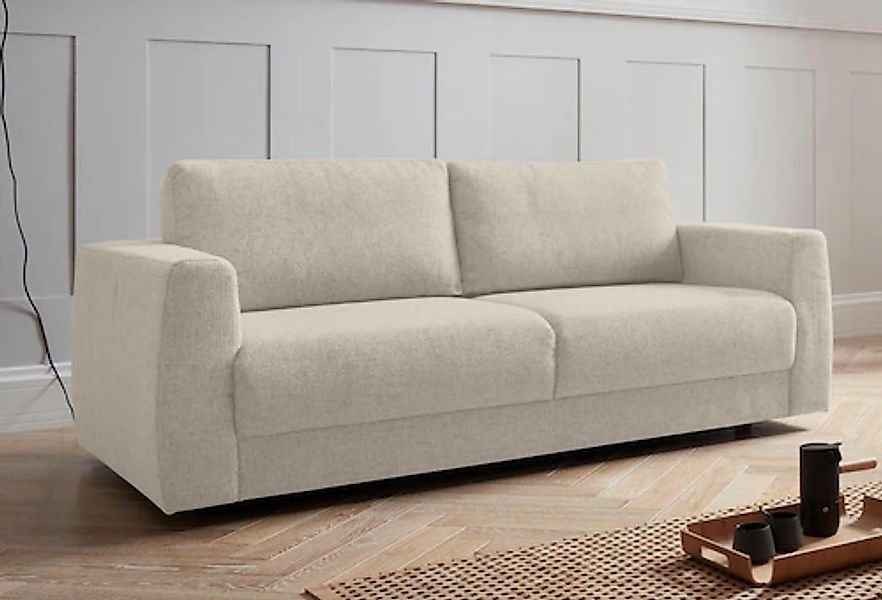 Home affaire 2-Sitzer »Hobro« in 3 Bezugsqualitäten in vielen Farben, Desig günstig online kaufen