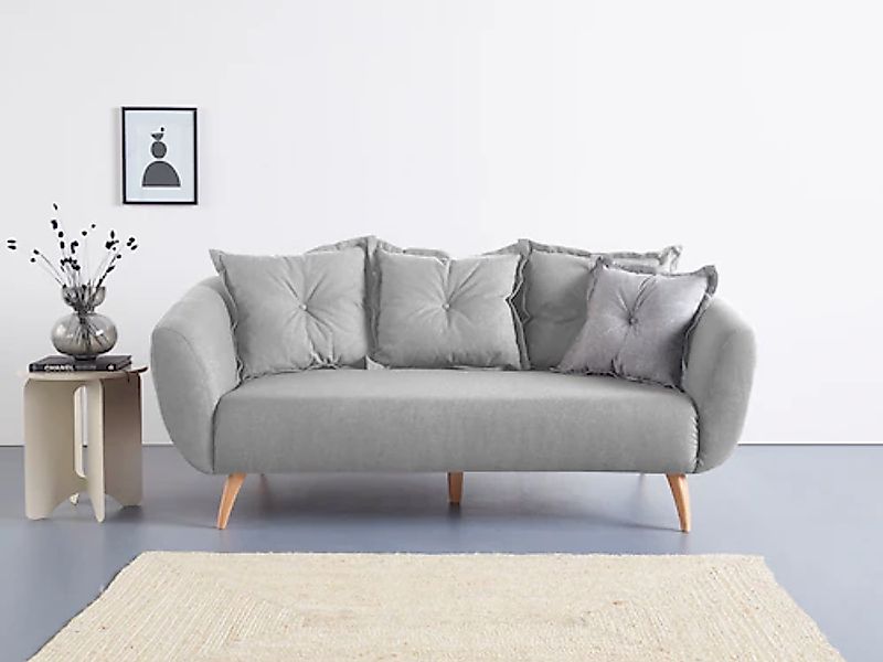 Home affaire "Baggio modern und romantisches Design, bequem" Zierkissen ink günstig online kaufen