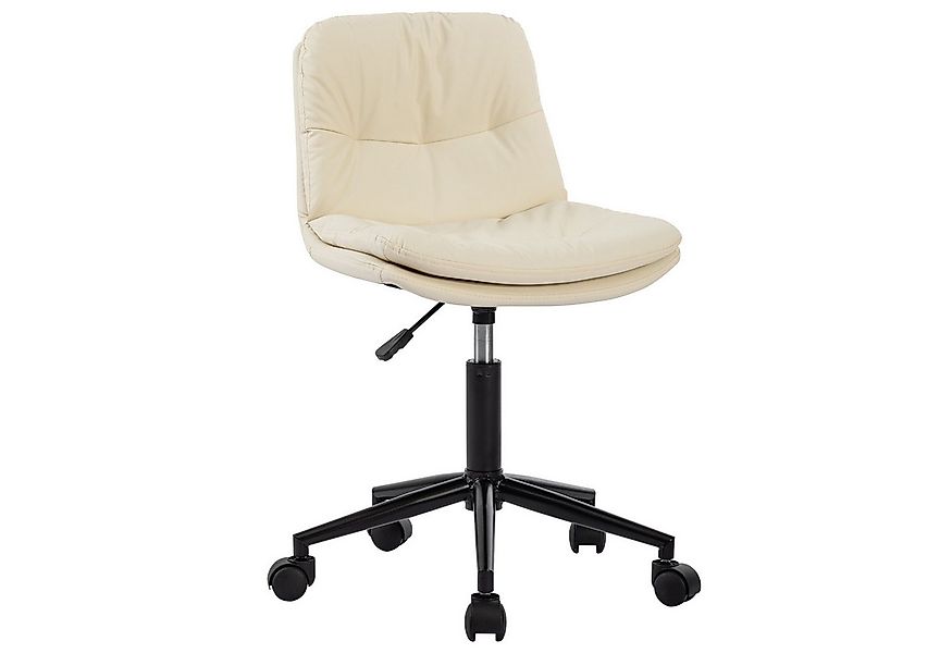 FOXSPORT Drehstuhl mit Rollen - ohne Armlehnen - Bürostuhl höhenverstellbar günstig online kaufen