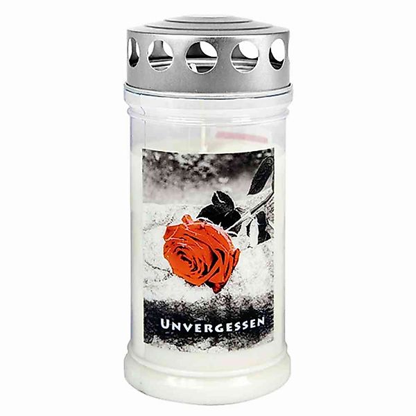 JEKA Grabkerze Gedenkkerze "Unvergessen" 170 x günstig online kaufen