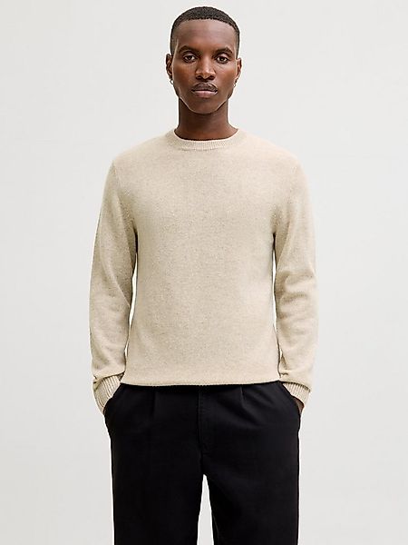 Jack & Jones Rundhalspullover JPRBLULAMBSWOOL KNIT CREW NECK günstig online kaufen