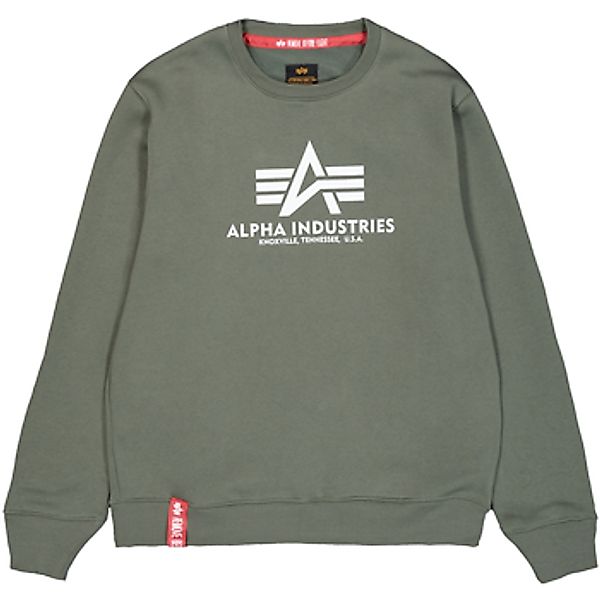 Alpha Industries  Sweatshirt Basic Sweater - dark olive günstig online kaufen