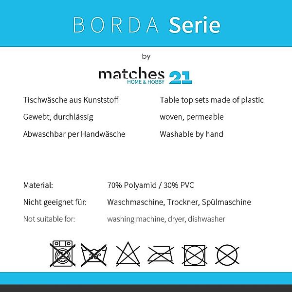 matches21 HOME & HOBBY Platzset Tischset günstig online kaufen