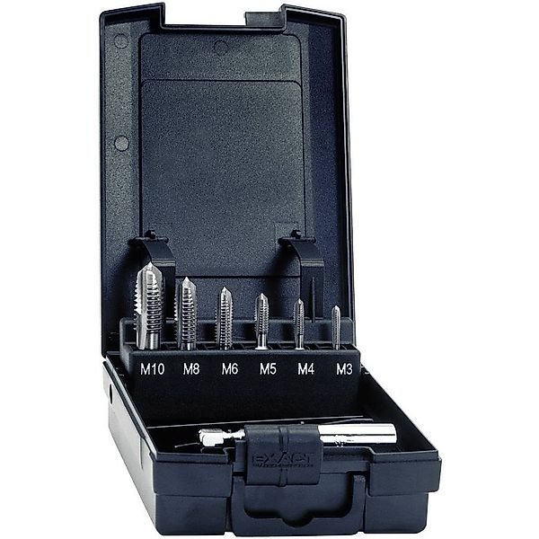 Exact Gewindebohrer HSSG Einschnitt-Gewindebohrer-Bit-Set 7tlg günstig online kaufen