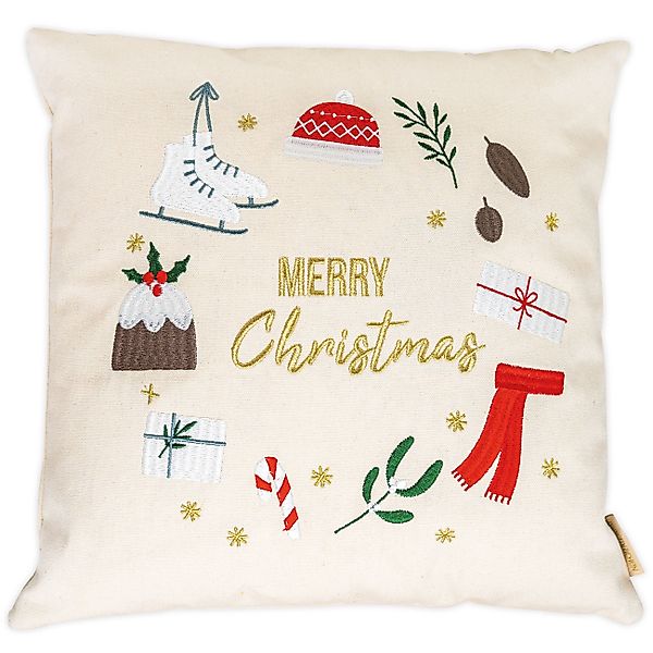 PAPIERDRACHEN Kissenbezug Papierdrachen Weihnachtlicher Kissenbezug- in günstig online kaufen