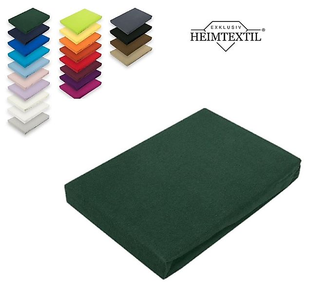 EXKLUSIV HEIMTEXTIL Spannbettlaken Marke Jersey Spannbettlaken Spannbetttuc günstig online kaufen