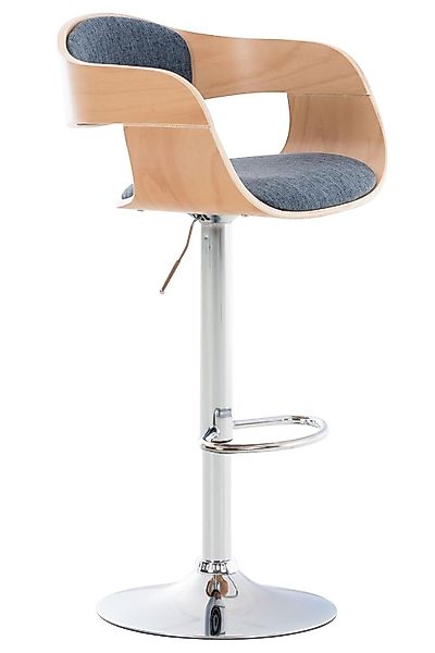 CLP Barhocker Kingston Stoff, drehbar und günstig online kaufen