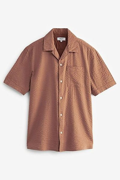 Next Kurzarmhemd Seersucker-Hemd (1-tlg) günstig online kaufen