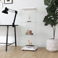 Furnishings Home Glasvitrine Vitrine Doppeltür Hoch günstig online kaufen