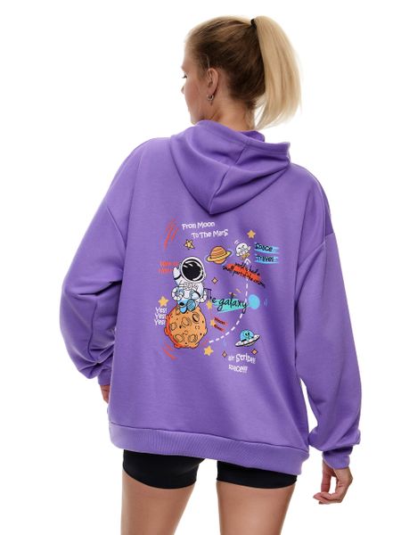 Worldclassca Hoodie Worldclassca Oversized Print Hoodie günstig online kaufen