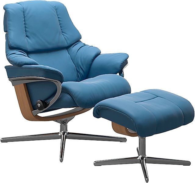 Stressless® Relaxsessel »Reno«, (Set, Relaxsessel mit Hocker), mit Hocker, günstig online kaufen