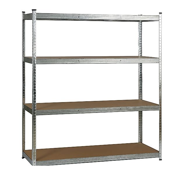 Schulte Steck-Schwerlastregal XXL 180 cm x 160 cm x 60 cm Verzinkt günstig online kaufen