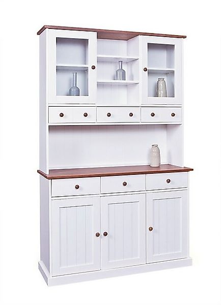 Inter Link Buffet Westerland Geschirrschrank mit viel Stauraum, Massivholz günstig online kaufen