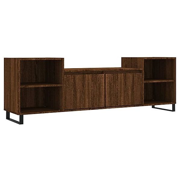 vidaXL TV-Schrank TV-Schrank Braun Eichen-Optik 160x35x55 cm Holzwerkstoff günstig online kaufen