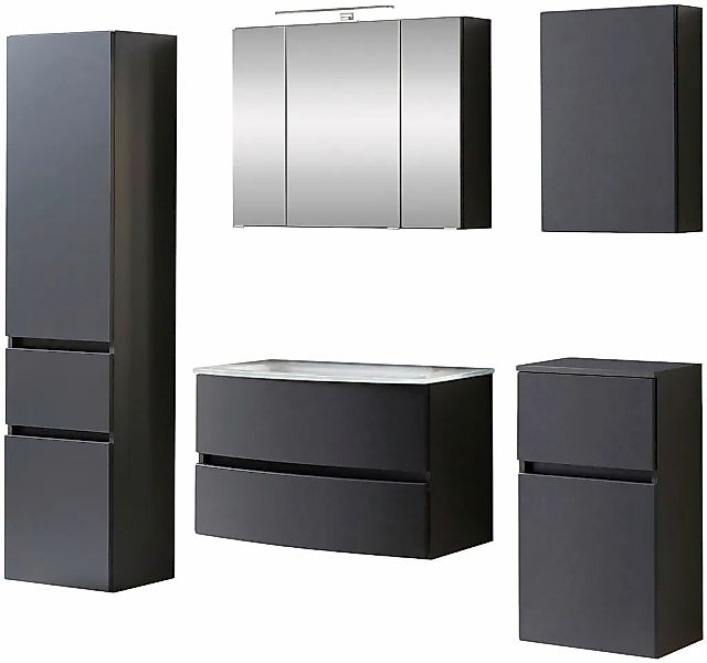 welltime Badezimmer-Set "Kaunas" Set, 5 Stk. tlg. günstig online kaufen