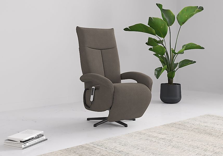 sit&more TV-Sessel "Emely, inkl. Kopfteilverstellung & 360 Drehfunktion" wa günstig online kaufen