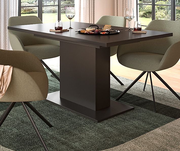Inn.Furn Säulen-Esstisch Home-X (Küchentisch in matt günstig online kaufen