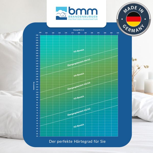 Taschenfederkernmatratze BMM Matratze Komfort 23 TFK, günstig online kaufen